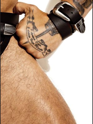 Stallion Wide Double Wrap Cuff